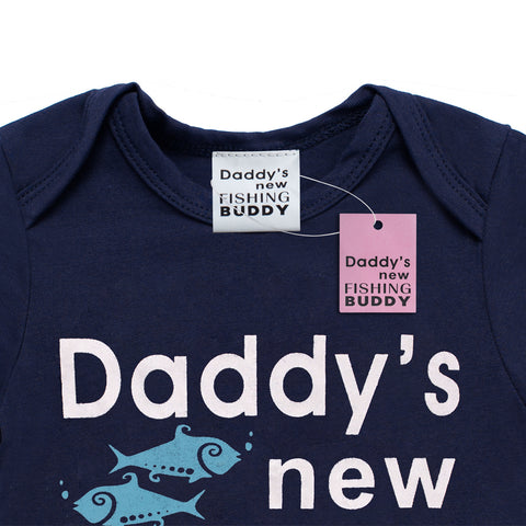 Baby Boys Daddy's New Fishing Buddy Pants Set