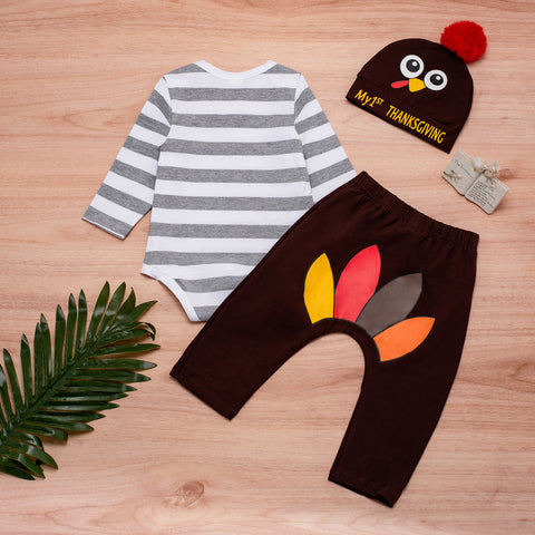 Baby Boys Gils Thanks Giving Pants Set