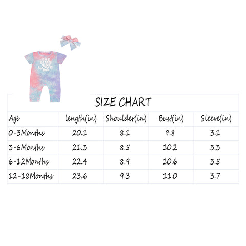 Baby Girls Swimming Tie Dye Romper